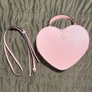 Kate Spade Pink Heart Crossbody Bag